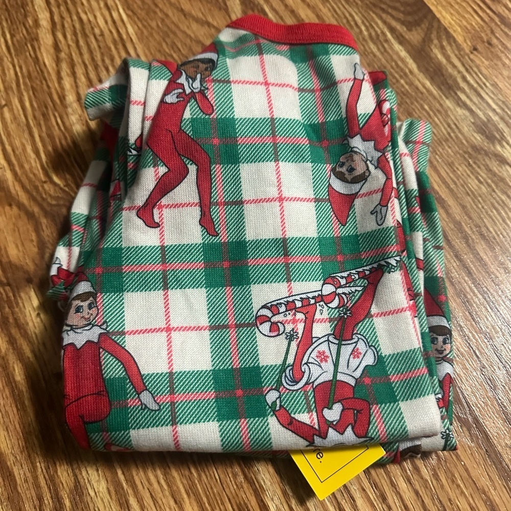 Christmas Elf Pajamas Size 10 - Picture 9 of 9